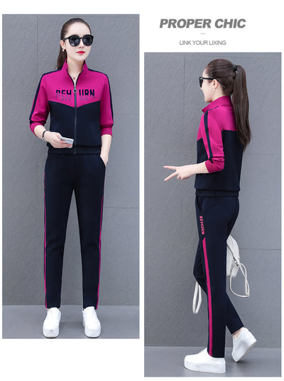 Conjunto Deportivo Mujer Colorblock Ajustado para Running - Image 13