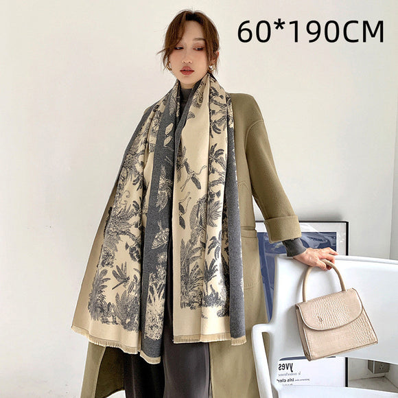 Bufanda Elegante Térmica para Mujer - Chal de Temperamento