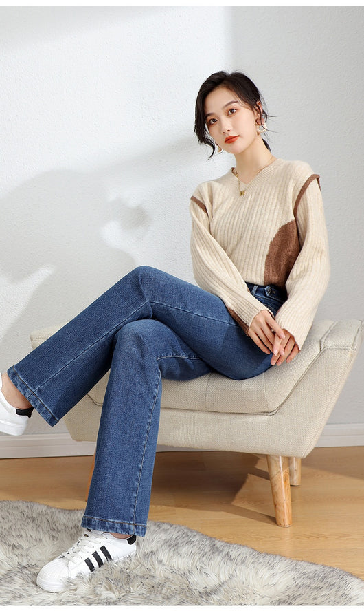 Jeans Rectos Elásticos Reductores para Mujer - Image 14