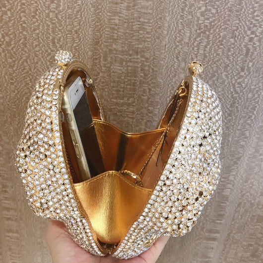 Organizador de Cena con Diseño de Calavera de Diamante para Mujer - Image 15