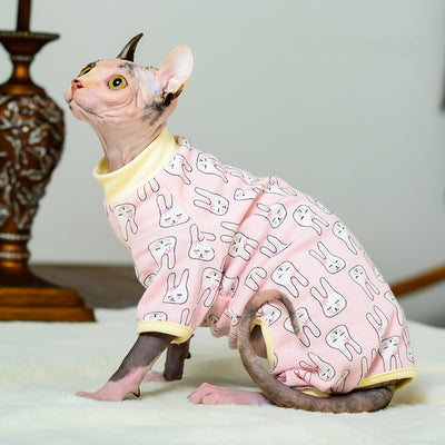 Camiseta de Algodón Antidesgarres para Gatos - Image 4