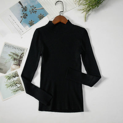 Suéter Cuello Alto Otoño Mujer - Pullover Elegante - Image 9
