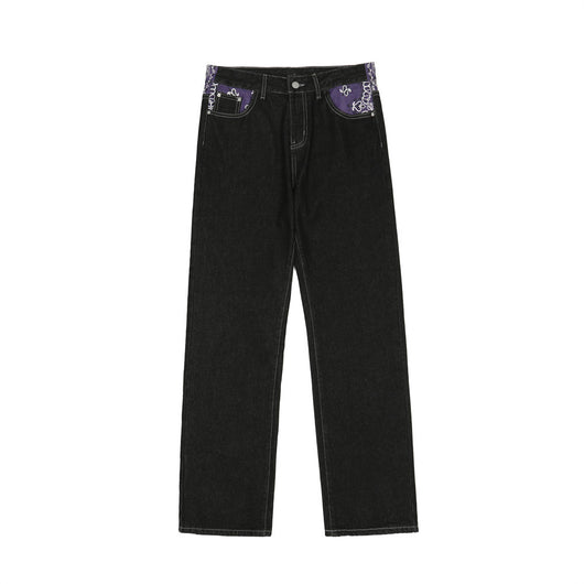 Pantalones Rectos Sueltos Tendencia Moda Americana - Image 4