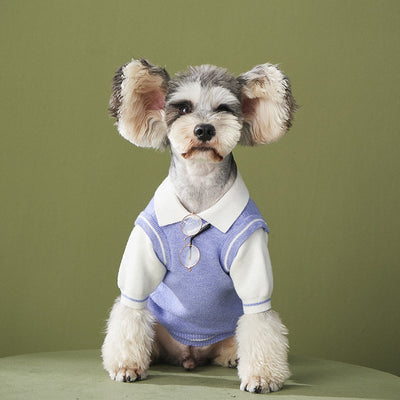 Suéter Falsa Dos Piezas para Perros Pequeños - Outfit Trendy para Pomerania - Image 10
