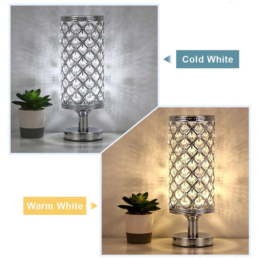 Lámpara de Mesa de Cristal Moderno con Diseño Elegante para Dormitorio y Sala - Image 15