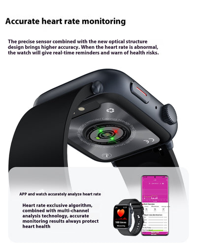 Reloj Inteligente T92 con Llamadas Bluetooth, Monitor de Glucosa y Frecuencia Cardíaca - Image 16