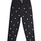 Pantalón Denim Ancho de Cintura Alta Recto