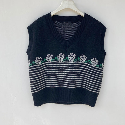 Cardigan Holgado Estilo Universitario para Mujer - Image 32