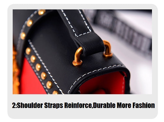 Bolso Bandolera de Moda con Cabeza de León Metálica - Image 19