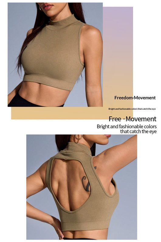 Conjunto de Yoga Tejido sin Costuras con Elasticidad Premium - Image 8