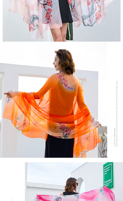 Foulard Ligero Multiuso para Playa - Protección Solar y Estilo - Image 57