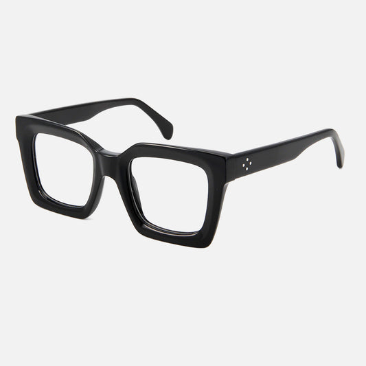 Gafas de Sol Cuadradas Fashion Rice Nail - Protección UV Elegante