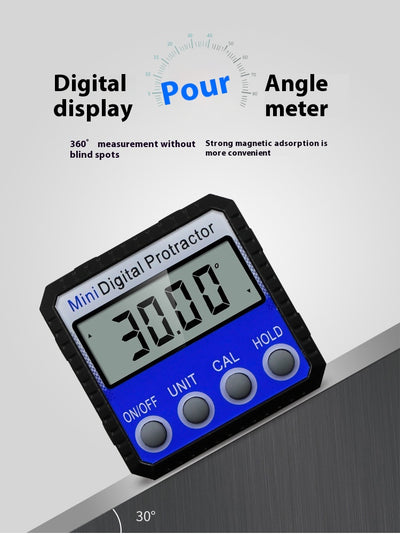 Inclinómetro Digital Magnético Multi-Ángulo con Adsorción - Image 9