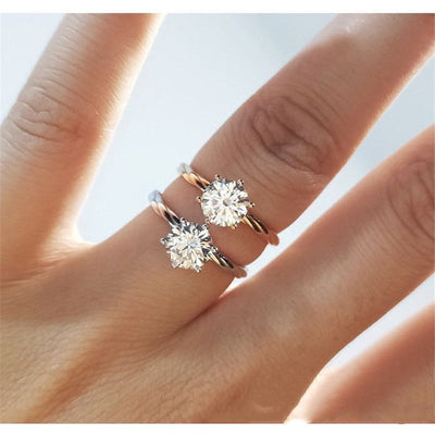 Anillo de Moissanita con Diseño de Vid Elegante para Mujer - Image 9