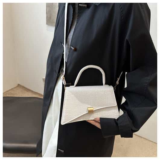 Bolso de Cuero PU Texturizado Casual para Mujer - Diseño Minimalista - Image 31