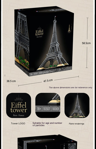Maqueta de la Torre Eiffel - Bloques de Construcción Nivel Avanzado - Image 19