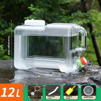 Cubo de Agua Portátil con Grifo para Camping y Viajes - Image 9