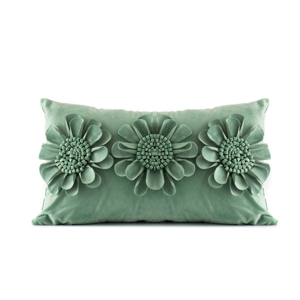 Funda de Almohada Decorativa Floral Lujo Minimalista - Estilo Villa Premium
