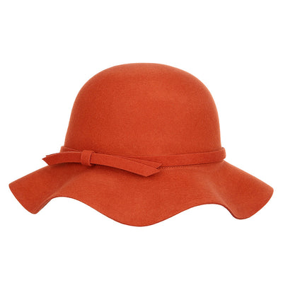 Gorro de Lana Pura con Textura Ondulada para Mujer - Image 9
