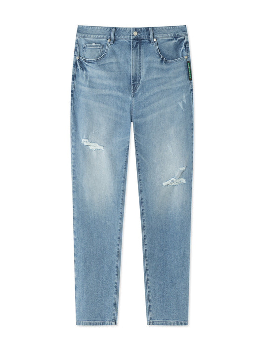 Jeans Rectos Coolmax Life Series Azul Claro para Hombre