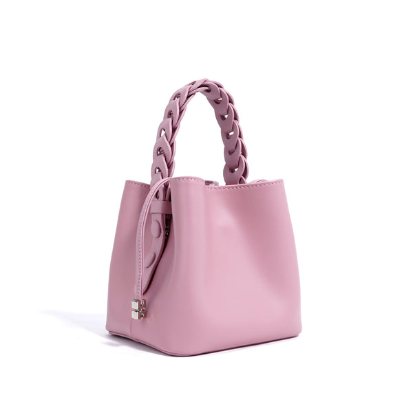 Bolso Bandolera Tejido a Mano - Bucket Bag Artesanal Compacto - Image 5