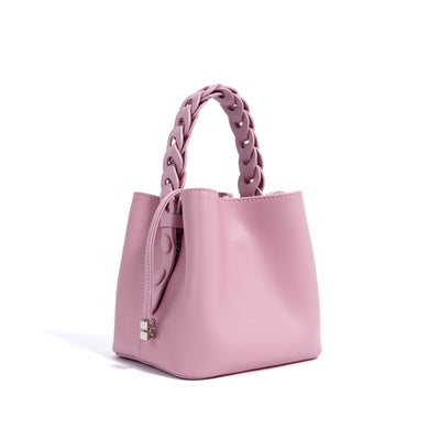 Bolso Bandolera Tejido a Mano - Bucket Bag Artesanal Compacto - Image 5