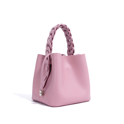Bolso Bandolera Tejido a Mano - Bucket Bag Artesanal Compacto - Image 5