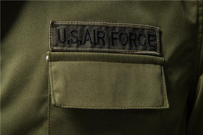 Camisa Táctica Multi Bolsillos Bordada USAF Manga Larga Hombre - Image 8