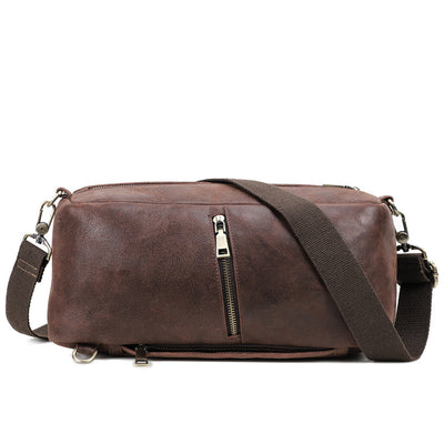 Bolsa Mensajera de Un Hombro Estilo Europeo para Hombre - Image 7