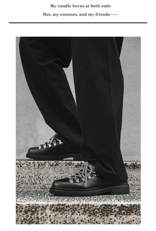Zapatos Casuales Estilo Británico Retro de Trabajo - Image 17
