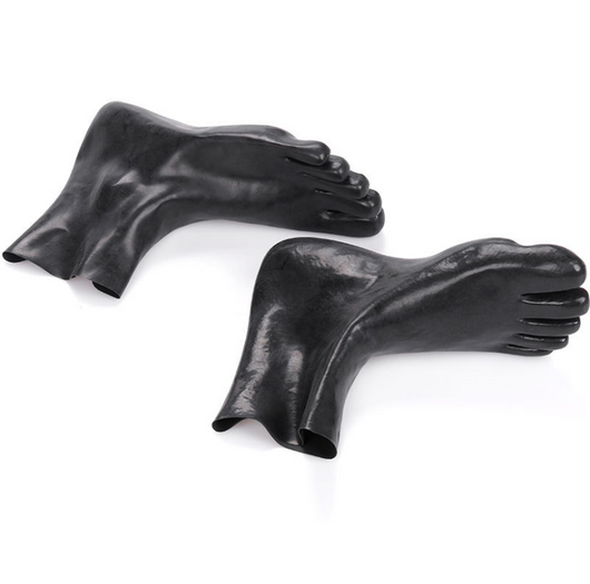 Calcetines de Látex con Dedos Separados hasta la Pantorrilla - Image 3