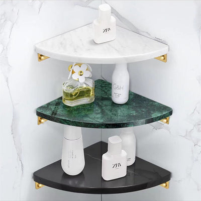 Repisa Triangular de Mármol Estilo Nórdico Minimalista para Baño - Image 26