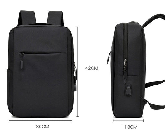 Mochila Ejecutiva para Laptop con Puerto USB - Bolsa de Negocios para Hombre - Image 17