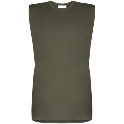 Vestido Camiseta Ejecutiva con Hombreras Acolchadas - Image 18