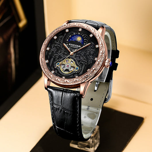 Reloj Mecánico Tourbillon de Lujo para Hombre Ejecutivo - Image 11