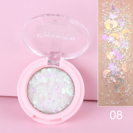 Sombra de Ojos con Purpurina Monocromática y Lentejuelas - Image 13
