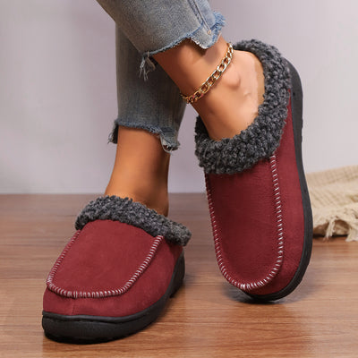 Pantuflas de Invierno Acolchadas con Talón Cubierto - Cómodas para Casa - Image 3