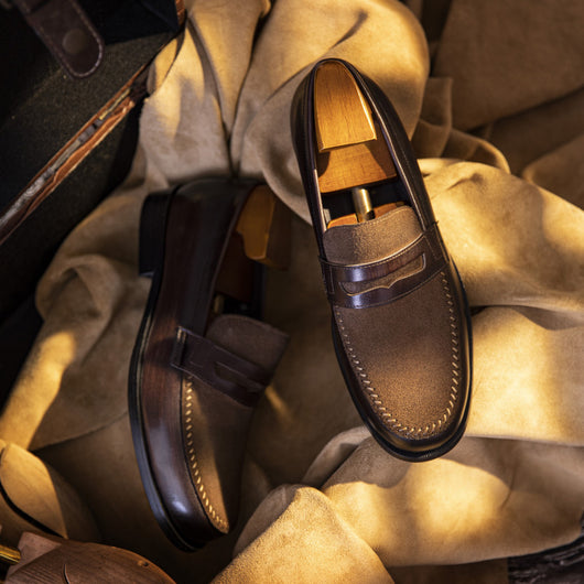 Mocasines de Cuero Genuino para Hombre - Elegancia Formal y Casual