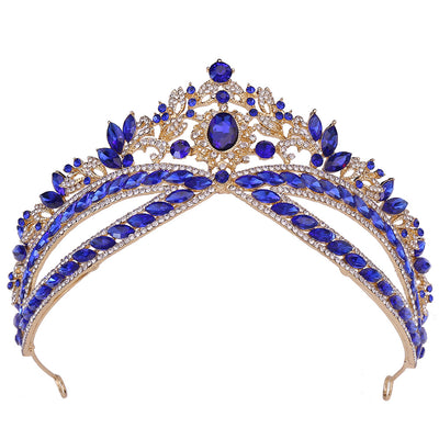 Corona Nupcial de Cristales - Accesorio de Novia Elegante - Image 11