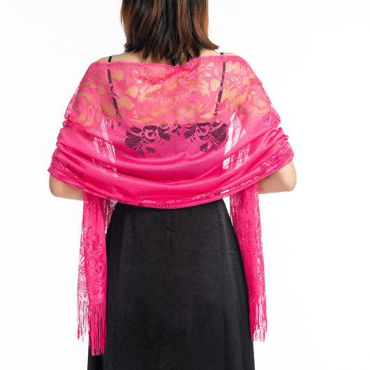 Chal Encaje Elegante para Dama de Honor y Eventos - Image 21