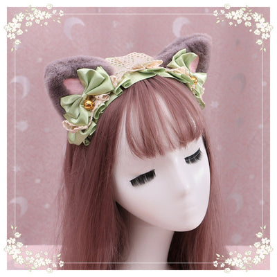 Diadema Lolita Gatita de Peluche con Encaje - Accesorio Anime Japonés - Image 71