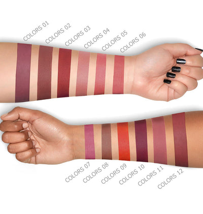 Set de 12 Labiales Mate de Larga Duración en Caja de Regalo - Image 5