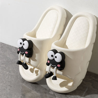 Pantuflas Rana de Dibujos Animados con Suela Suave Antideslizante para Mujer - Image 9