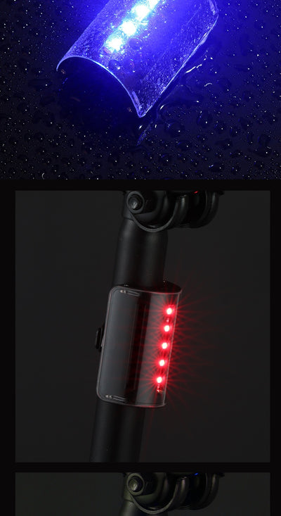 Luz de Advertencia Inteligente para Bicicleta con Sensor Táctil - Image 15