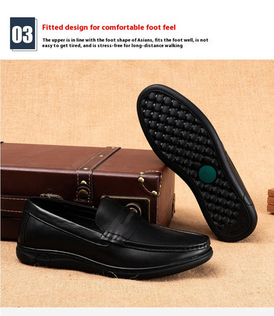 Zapatos de Cuero para Hombre Otoño Suela Blanda y Cómoda - Image 15