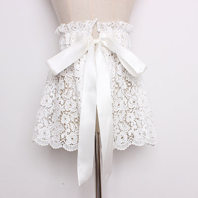 Vestido Camisero con Cinturón Ancho Adornado - Image 5