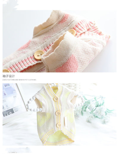 Suéter Cardigan Princesa para Perros y Gatos - Ropa de Otoño e Invierno - Image 10