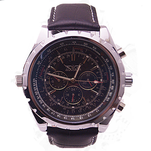 Reloj Automático Jaragar para Hombre - Elegancia Mecánica - Image 5