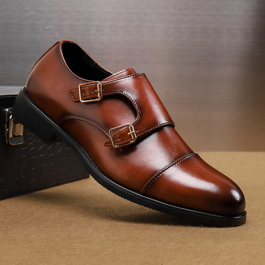 Zapatos de Cuero Casuales para Hombre Talla Grande - Estilo Ejecutivo