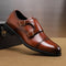 Zapatos de Cuero Casuales para Hombre Talla Grande - Estilo Ejecutivo
